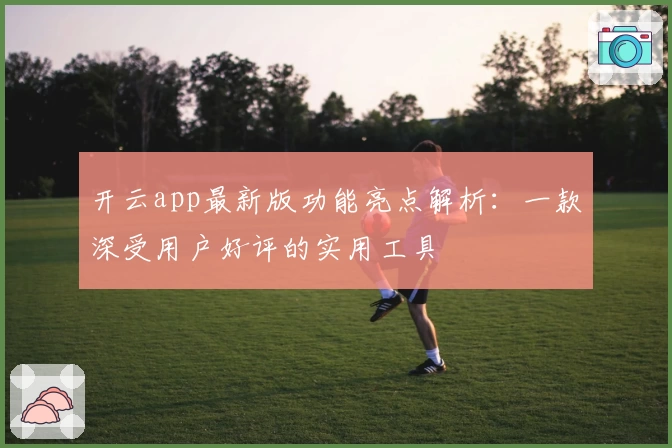 开云app最新版功能亮点解析：一款深受用户好评的实用工具